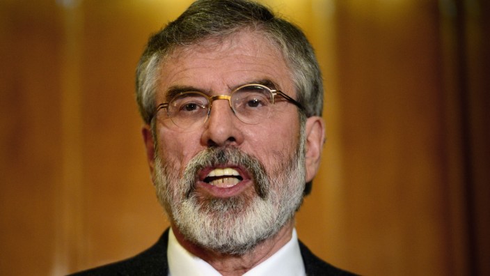 Sinn Fein Leader Gerry Adams Released Without Charge Following Questioning Over Jean McConville Murder