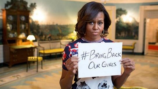 Michelle Obama, Nigeria, Bringbackourgirls