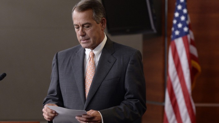 US Speaker of the House and Republican from Ohio John Boehner