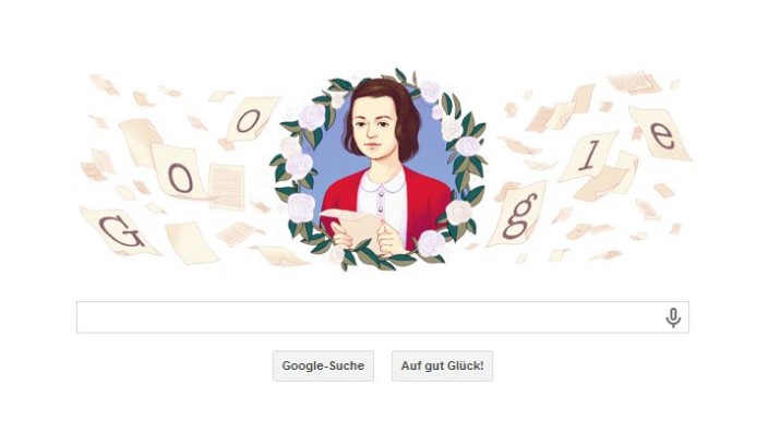 Sophie Scholl Google Doodle
