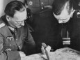 Hans Speidel mit deutschen Offizieren an der Ostfront, 1943
