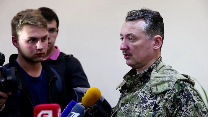Igor Strelkow, Kommandeur in der Ostukraine: Oberst Igor Strelkow ist Kommandant der Separatisten in Slawjansk. Eigentlich heißt er Igor Girkin.
