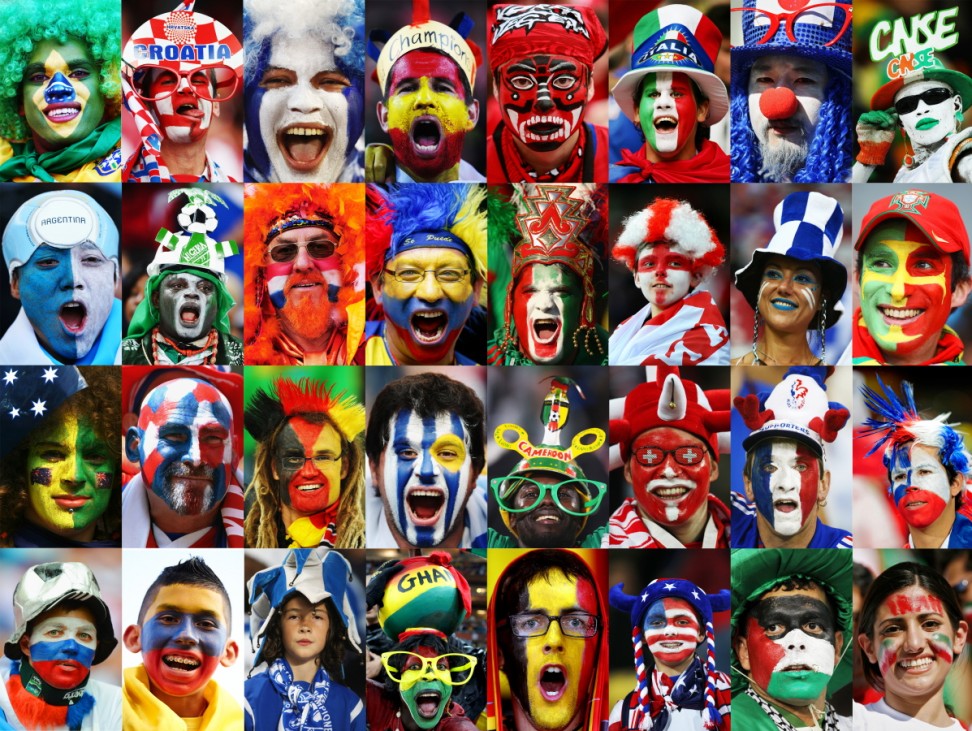 World Cup Brazil 2014 - Fans Of 32 Nations