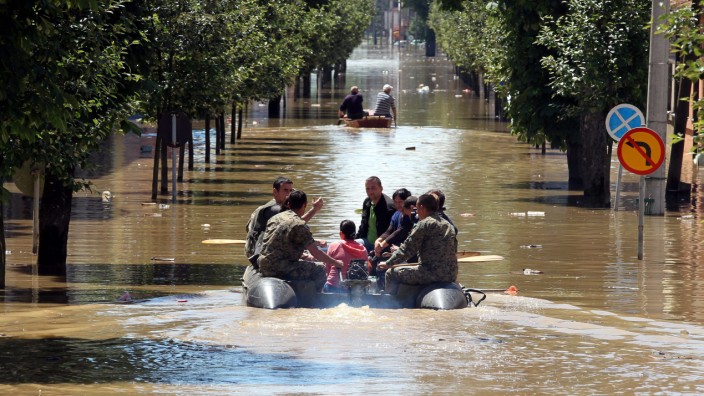 Flooding in Bosnia