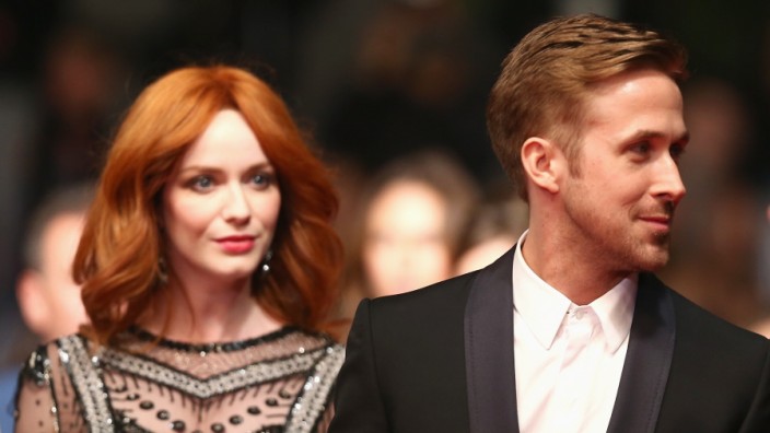 Christina Hendricks und Ryan Gosling Premiere "Lost River" in Cannes