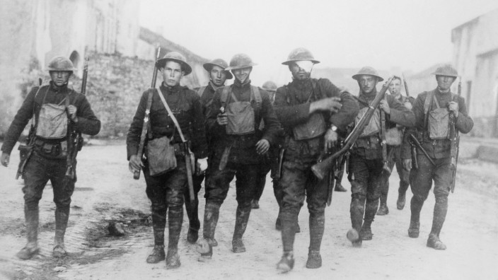 Amerikanische Soldaten in Frankreich, 1918