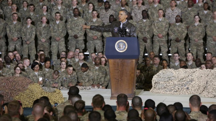 US-Präsident Barack Obama in Afghanistan