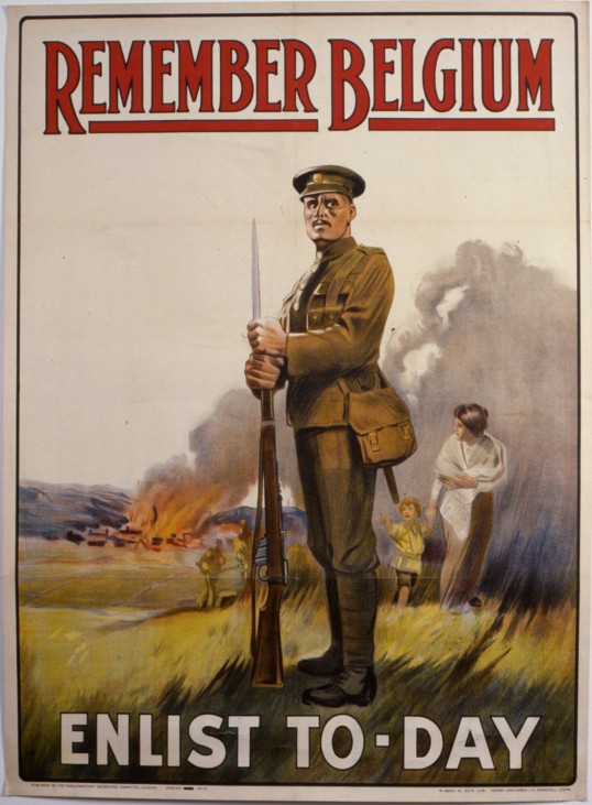 Erster Weltkrieg Propagandaplakat Großbritannien Erster Weltkrieg Stiftung DHM