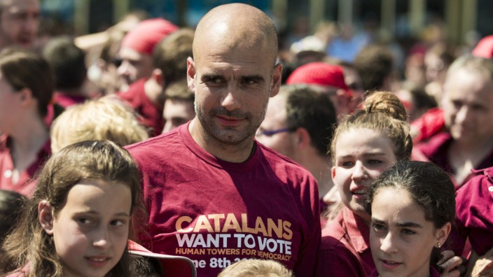 Pep Guardiola Katalonien Separatisten
