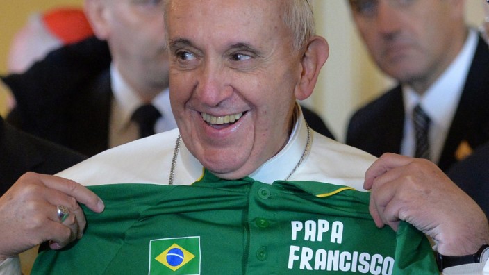 POPE FRANCIS VISITS BRAZIL