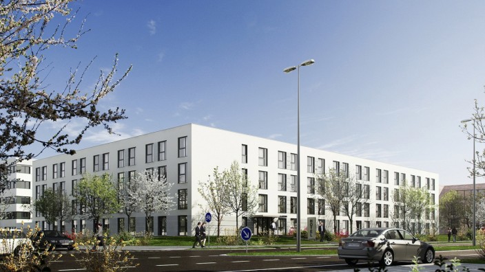 Knapper Wohnraum: Die Real Estate GmbH entwickelt für BMW ein Hotel in München-Moosach.