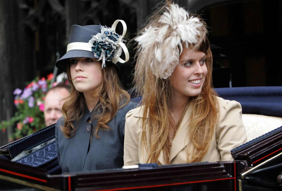 Prinzessin Eugenie und Prinzessin Beatrice in Windsor