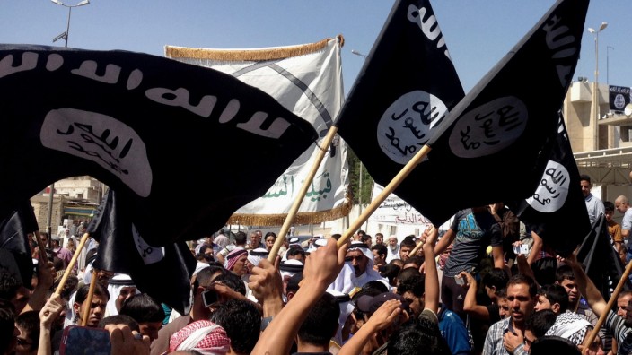 Isis-Anhänger in Mossul