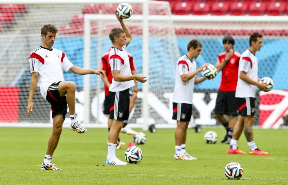 World Cup 2014 - Germany training