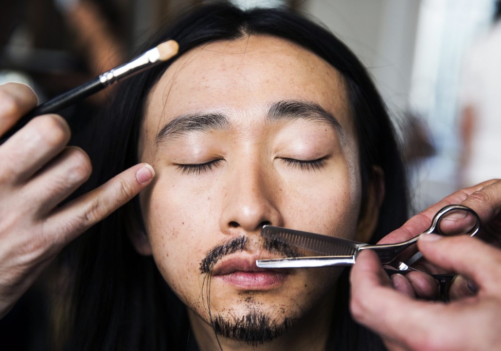 Yohji Yamamoto - Backstage - Paris Fashion Week Men's collections