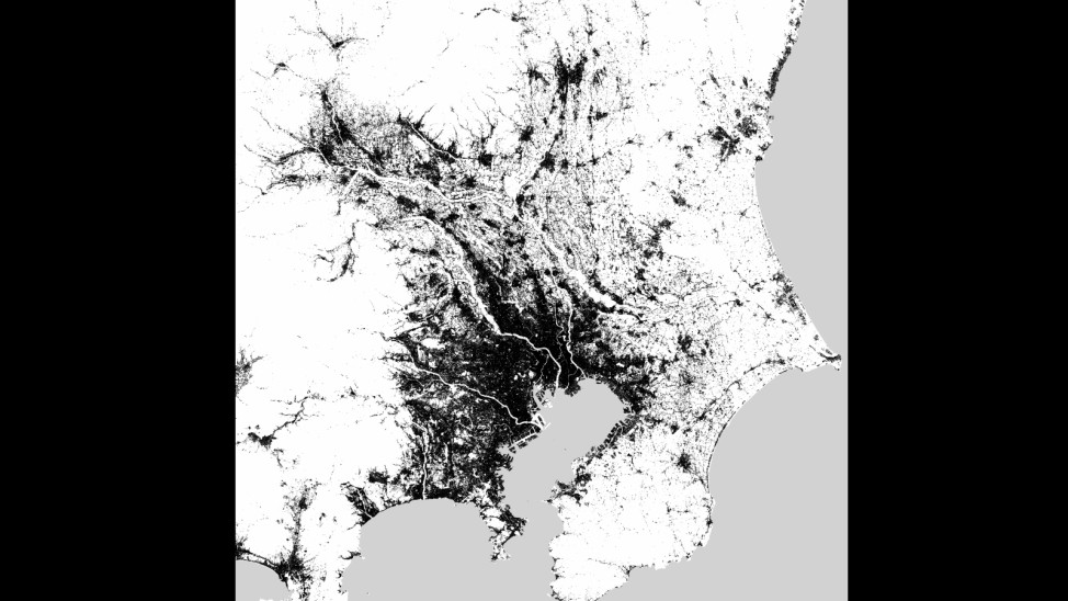 Städte im Blick von Radarsatelliten: Tokio
