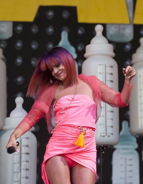 Lily Allen - Glastonbury Festival 2014