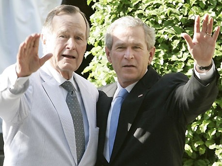 Bush sen. und Bush jun.