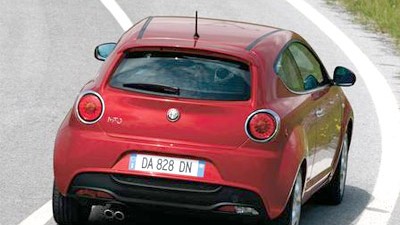 Alfa Romeo MiTo 1.4 TB 16V: Ähnlichkeiten zum Alfa 8C sind durchaus gewollt.