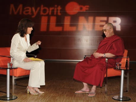Mybrit Illner, Dalai Lama, AP