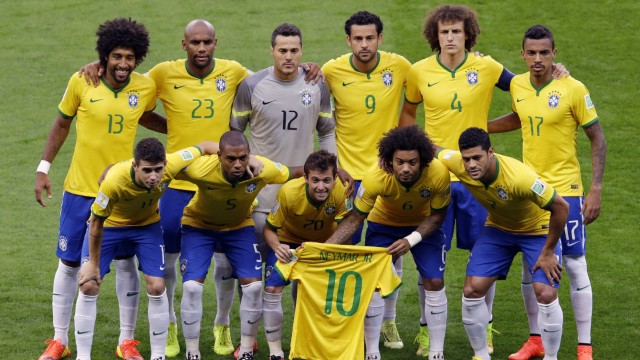 Deutschlands Weg ins WM-Finale: Trotz Verletzung irgendwie dabei: Brasiliens Neymar