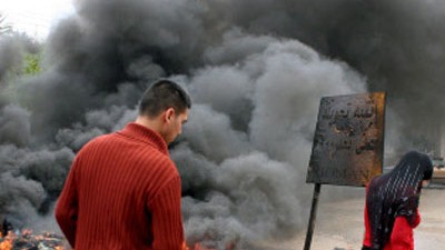 Libanon: Szene aus Menieh, nahe Tripoli: Putsch mit weitreichenden Folgen