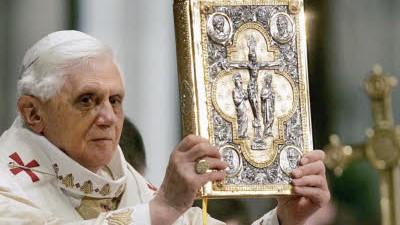 Benedikt XVI. in den USA: Der Papst am Samstag in der New Yorker Kathedrale St. Patrick