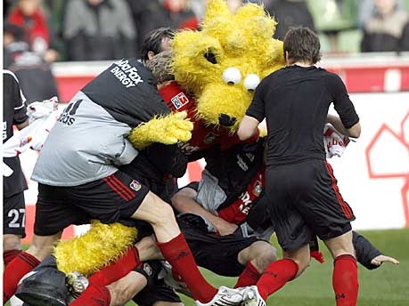 Fußball Bundesliga Maskottchen