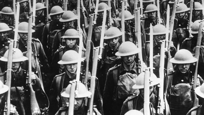 Englische Truppen an der Westfront | English troops at the Western Front