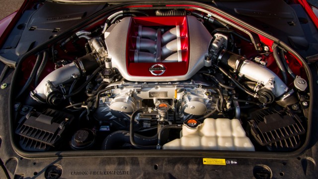 Der Motor des Nissan GT-R