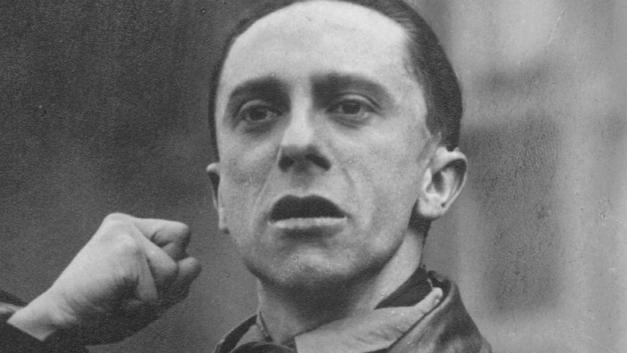 Joseph Goebbels als Redner