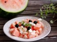Wassermelonensalat mit Fetakäse - Foodblog Kochnische