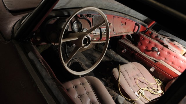Innenraum des BMW 507 von Elvis Presley.