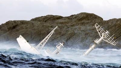 Gefahr für die Schifffahrt: Immer wieder sinken Schiffe vor der norwegischen Küste.
