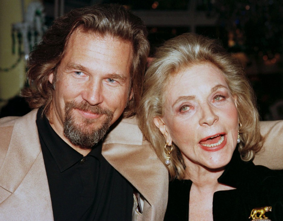 Jeff Bridges und Lauren Bacall