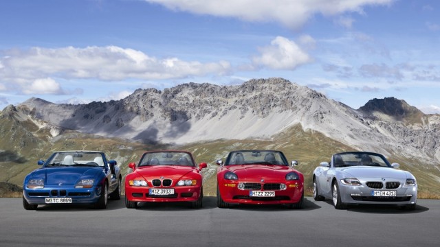 Die Roadster von BMW: Z1, Z3, Z8 und Z4