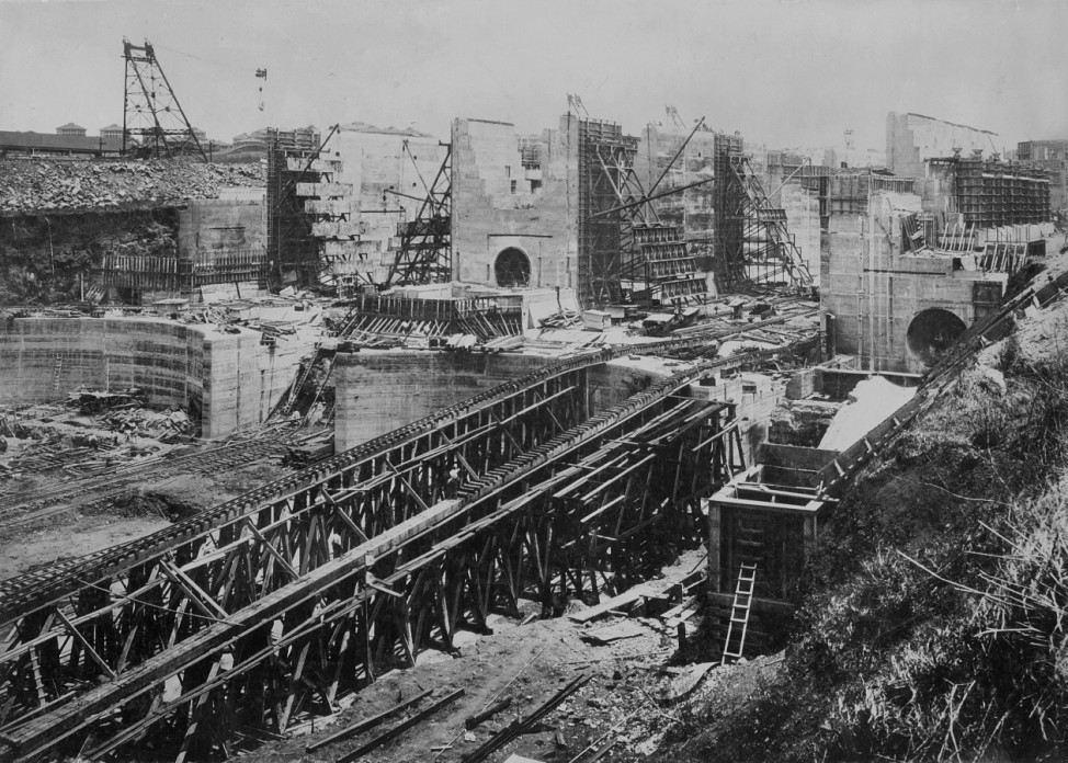 Bau des Panamakanals, 1911