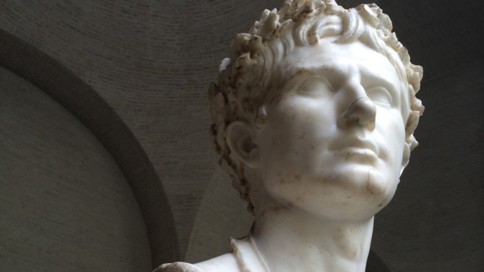 Römischer Imperator: Büste von Kaiser Augustus