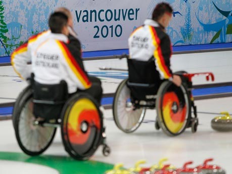 Rollstuhl-Curling, getty