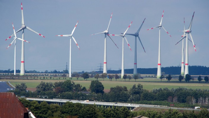 Windpark bei Altentreptow