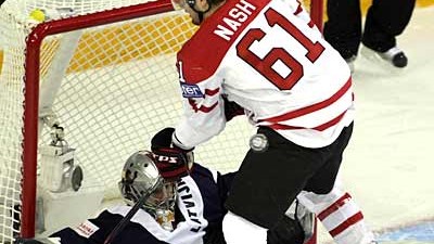 Eishockey-WM in Kanada: Groß gewachsen, geschichte Hände: der kanadische Topstürmer Rick Nash.