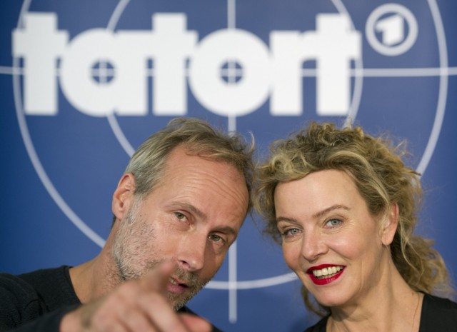 Frankfurter 'Tatort' - Wolfram Koch und Margarita Broich