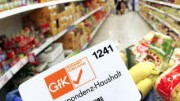 Zusammenschluss von GfK und TNS: GfK-Haushaltskarte in einem Supermarkt: Heftige Klimaprobleme.