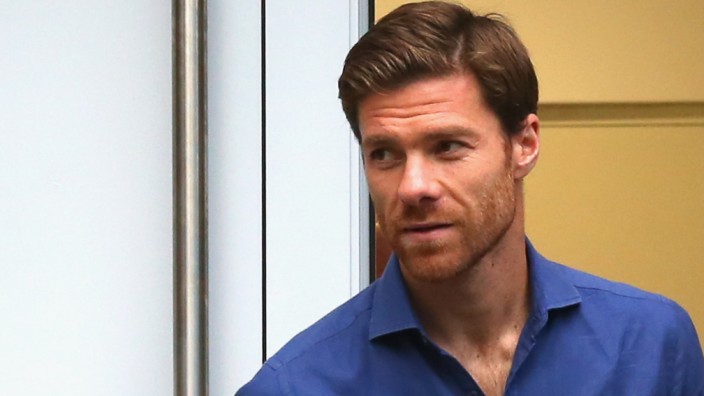 Xabi Alonso Arrives For Medical Check In Munich