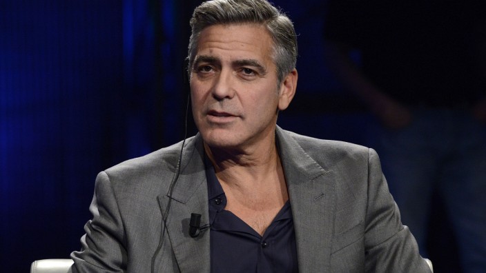 Abhörskandal in Großbritannien: Will sich den britischen Abhörskandal widmen: George Clooney.