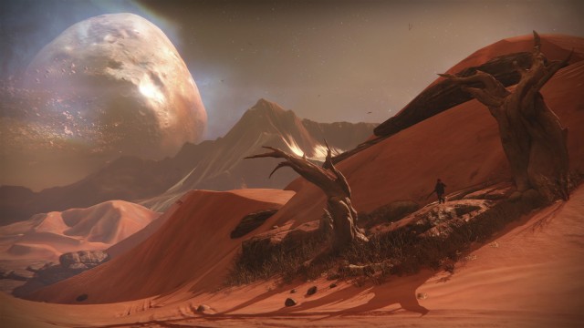"Destiny": Roter Wüstensand: In "Destiny" können die Spieler auch den Mars erforschen.