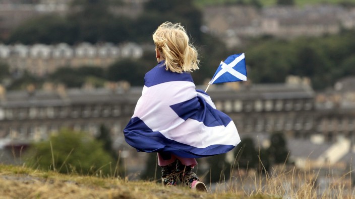 Vor dem Schottland-Referendum am 18. September
