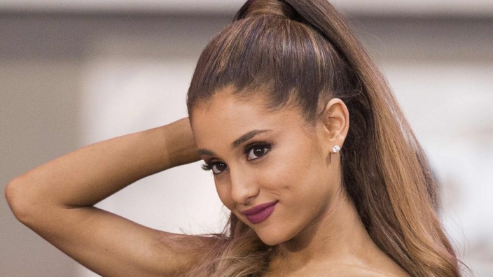 Singer Ariana Grande performs on NBC's 'Today' show in New York