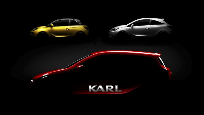 Der Opel Karl, das neue Einstiegsmodell des Autoherstellers.