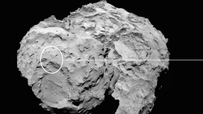 Landing site for Rosetta lander Philae decided